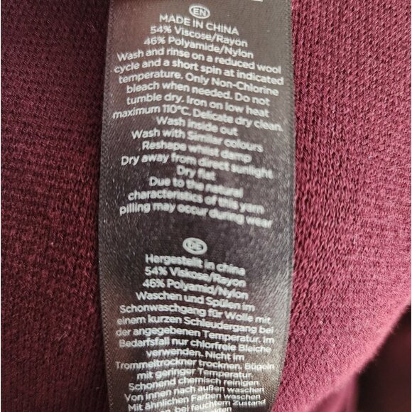 Hobbs London Dress Womens Size US 6 UK 10 Purple Orange Collared Stretch Modest - Picture 6 of 6